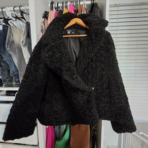 Boohoo Sherpa Coat